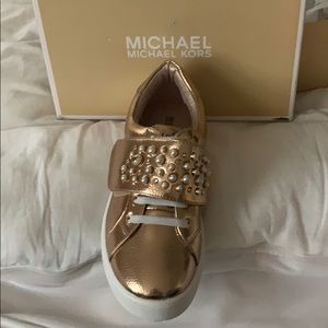 MICHAEL Michael Kors | Shoes | Gold Micheal Kors Shoes | Poshmark